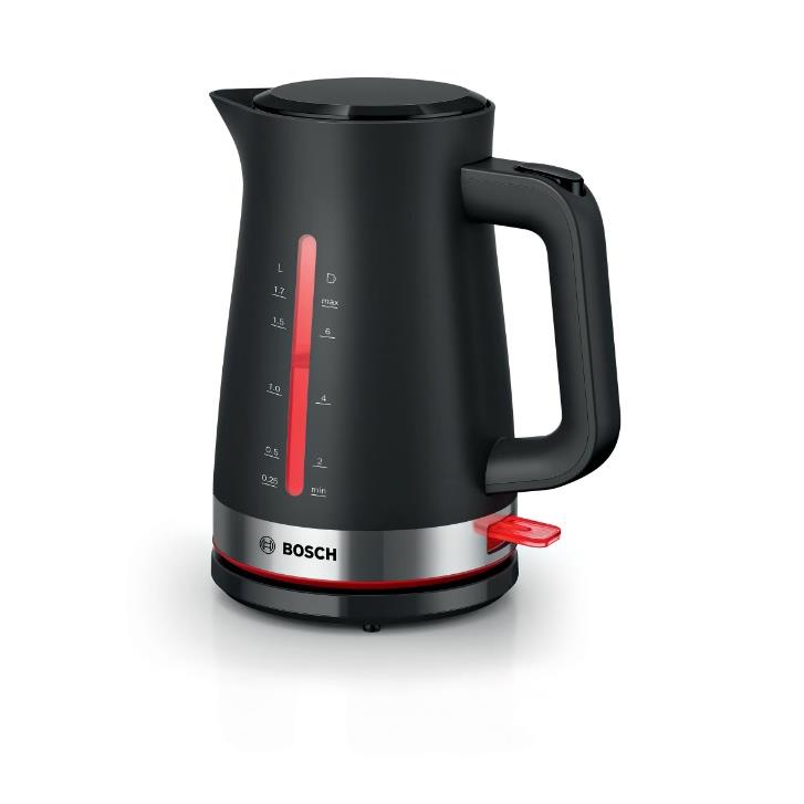 Bosch TWK4M223GB 1.7 Litre Jug Kettle in black - Image 1 Bosch TWK4M223GB 1.7 Litre Jug Kettle in black - Image 1