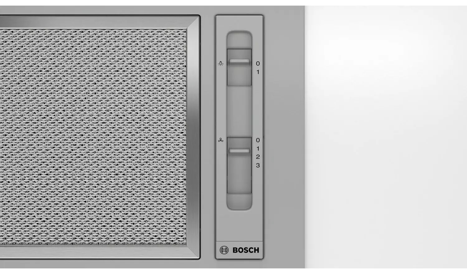 Bosch DLN53AA70B Canopy Cooker Hood – Silver - Image 3