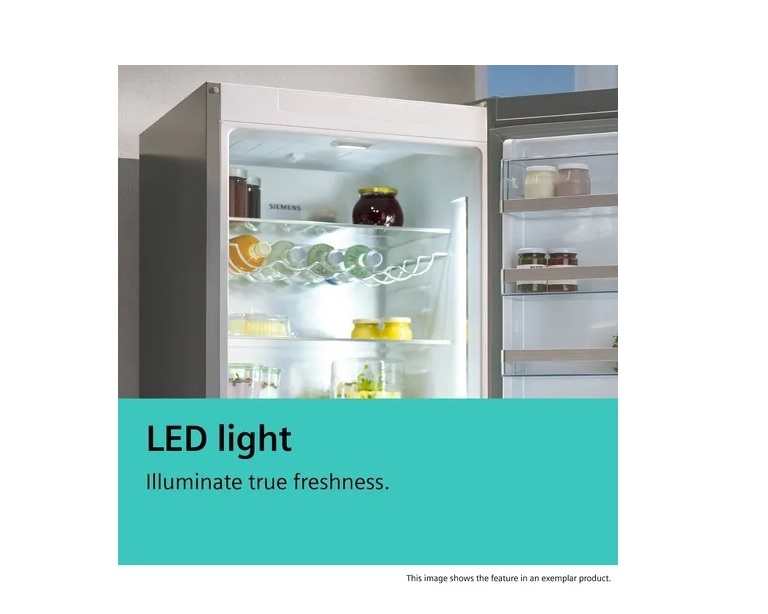 Siemens KG39NAIAU iQ500, Total No Frost Fridge Freezer, 70/30 - Stainless Steel - Image 6 Siemens KG39NAIAU iQ500, Total No Frost Fridge Freezer, 70/30 - Stainless Steel - Image 6