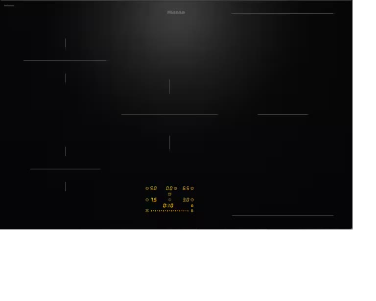 Miele KM8484FL 80cm Wide Black Induction Hob - Image 1