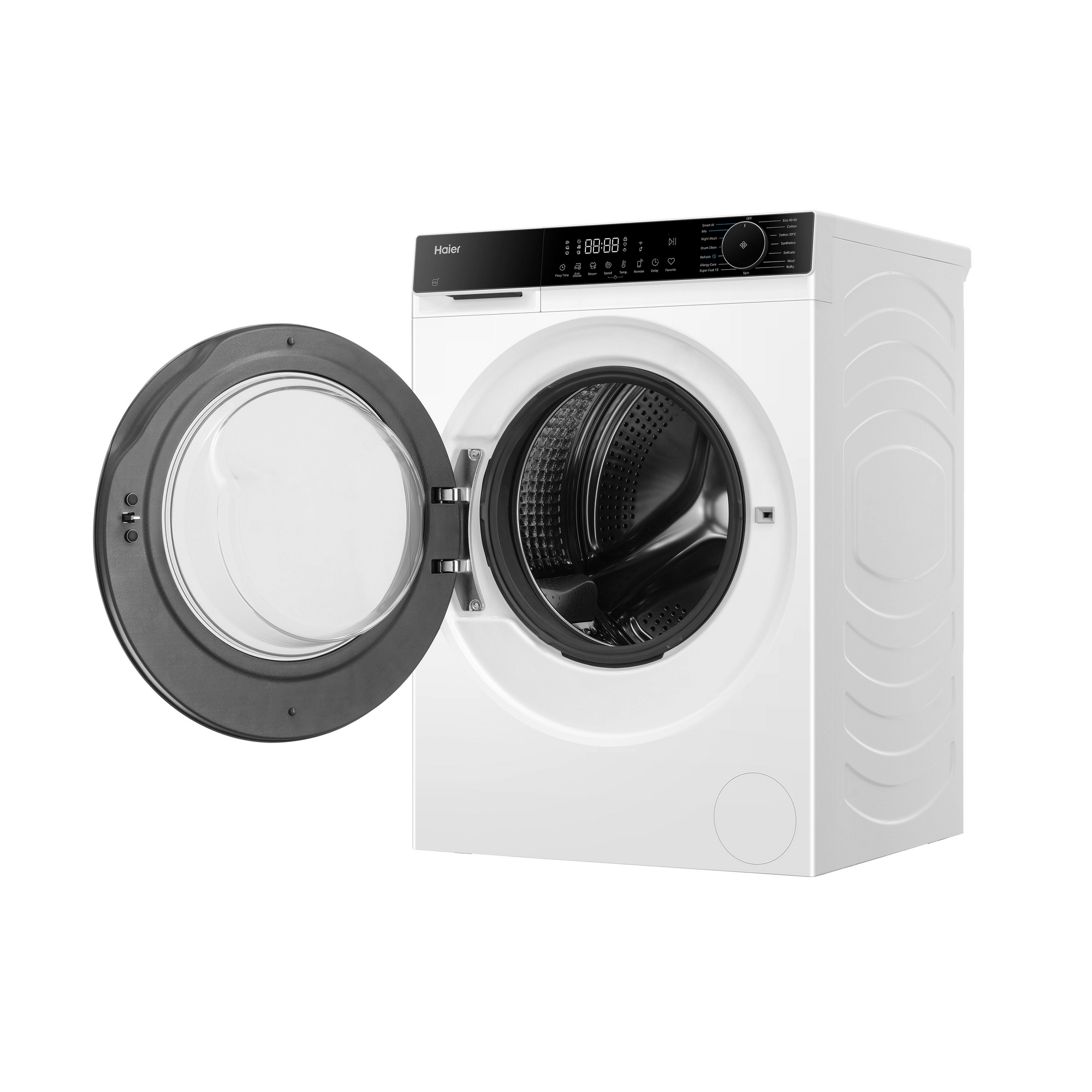 Haier X5 Plus HW90BP14357AETUK 9kg, 1400 Spin Washing Machine - White - Image 2 Haier X5 Plus HW90BP14357AETUK 9kg, 1400 Spin Washing Machine - White - Image 2