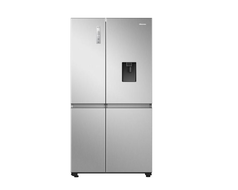 Hisense RS840N4WCE Non-Plumbed American Style Fridge Freezer – Stainless Steel
