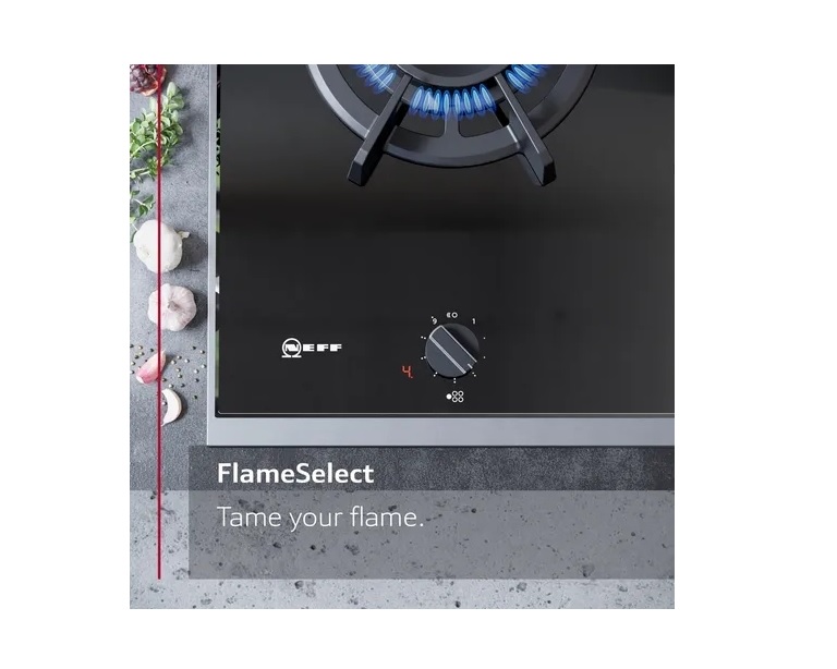 Neff T27PIQ4S0 75cm 5 Burner Gas Hob, Black - Image 5 Neff T27PIQ4S0 75cm 5 Burner Gas Hob, Black - Image 5