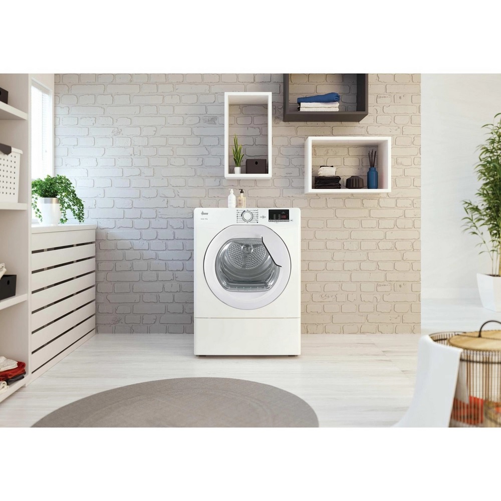 Hoover HLEV10DG-80 10kg Vented Tumble Dryer – White - Image 3