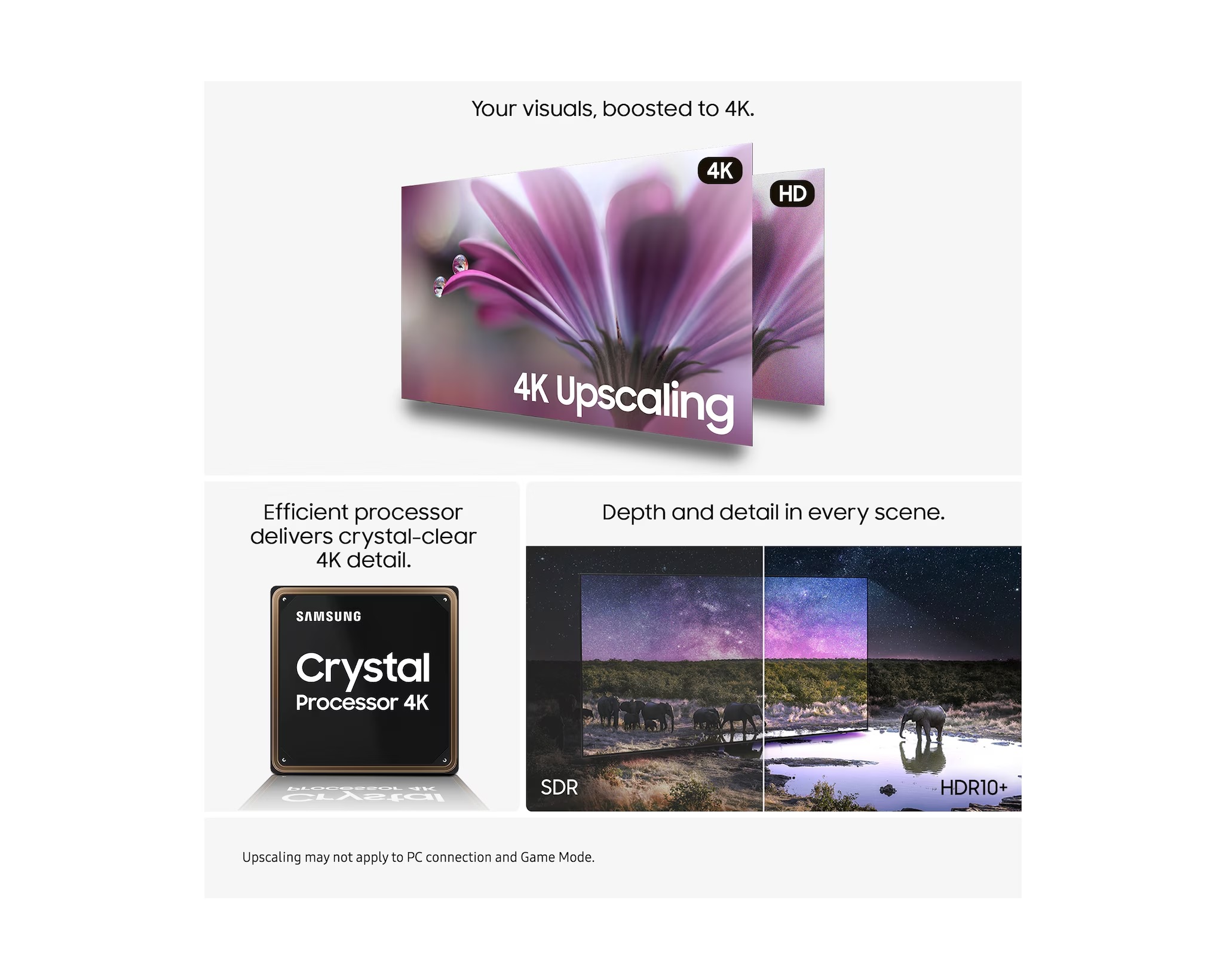 Samsung UE43U8020FKXXU 43" 4K Crystal UHD LED Smart TV - Image 5