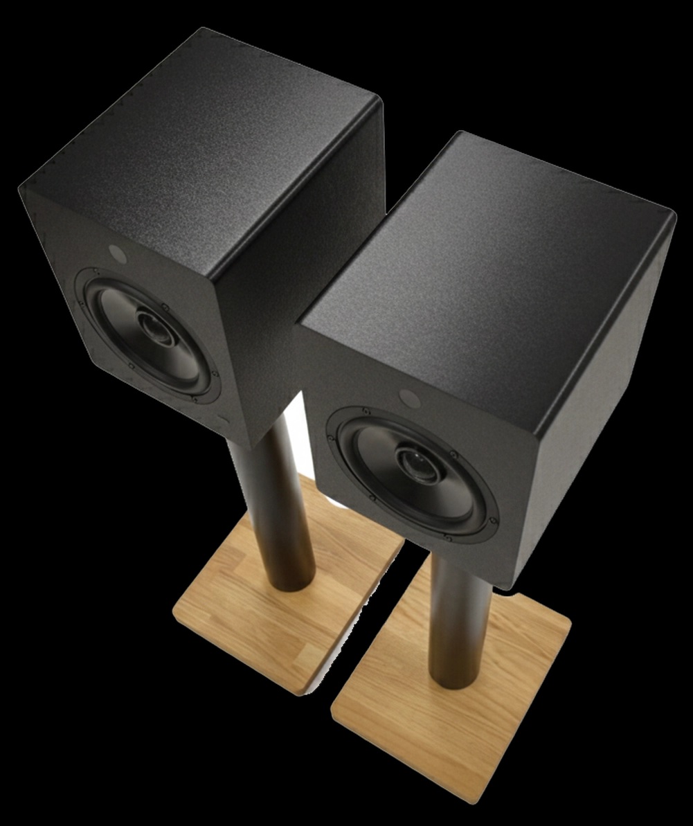 Mitchell Acoustics USTREAMSTANDF 7020200 uStream Speaker Floor Stands - Black - Image 4