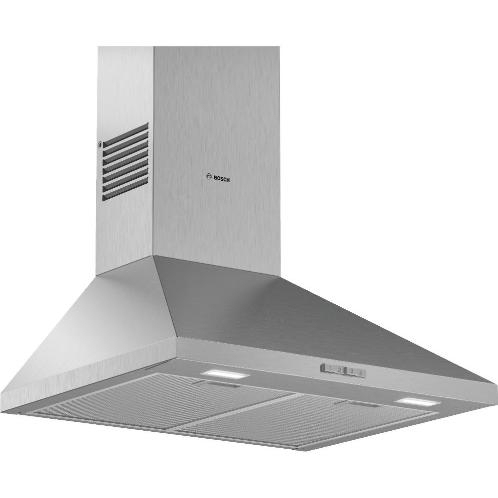 Bosch DWP64BC50B 60cm Chimney Cooker Hood - Stainless Steel