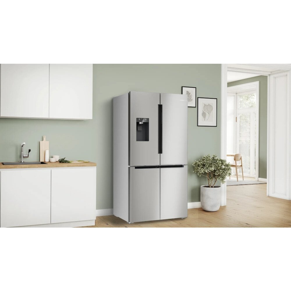 Bosch KFD96APEA Plumbed American Fridge Freezer - Stainless Steel - Image 5