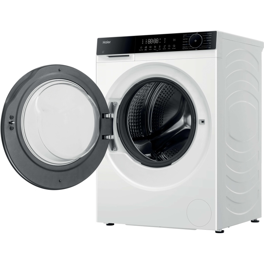 Haier HWD90BP14357TUUK 9kg/5kg, 1400 Spin Washer Dryer – White - Image 2