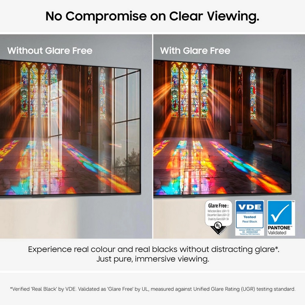 Samsung QE48S90HAEXXU 48" OLED Glare Free Vision AI Smart TV - Image 2 Samsung QE48S90HAEXXU 48" OLED Glare Free Vision AI Smart TV - Image 2