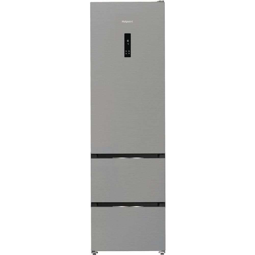 Hotpoint HPKF5351XP4UK No Frost Fridge Freezer, 60/40 - Silver - Image 1 Hotpoint HPKF5351XP4UK No Frost Fridge Freezer, 60/40 - Silver - Image 1
