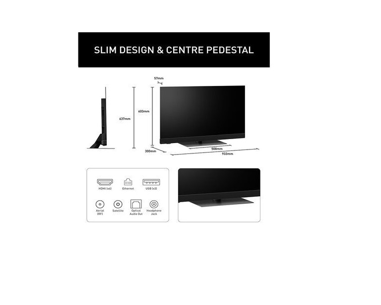 Panasonic TV-42Z90BEB 42" 4K OLED TV with Fire OS - Image 3 Panasonic TV-42Z90BEB 42" 4K OLED TV with Fire OS - Image 3