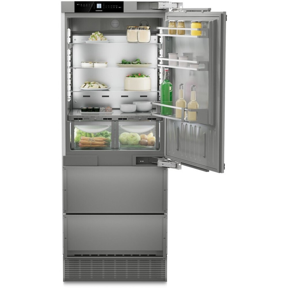 Liebherr ECBNe7870 Integrated American Fridge Freezer, Plumbed