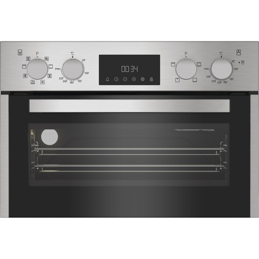 Hotpoint DIH82DIX Built-In Electric Double Oven - Stainless Steel - Image 3