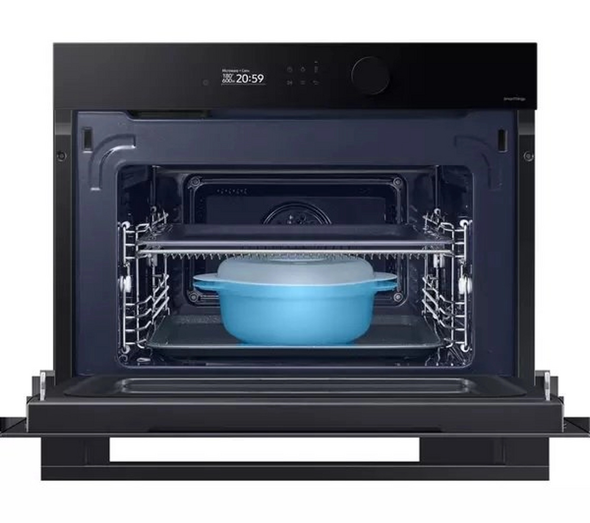 Samsung NQ5B5763DBKU4 50 Litres Microwave Combi Oven - Black Glass - Image 2
