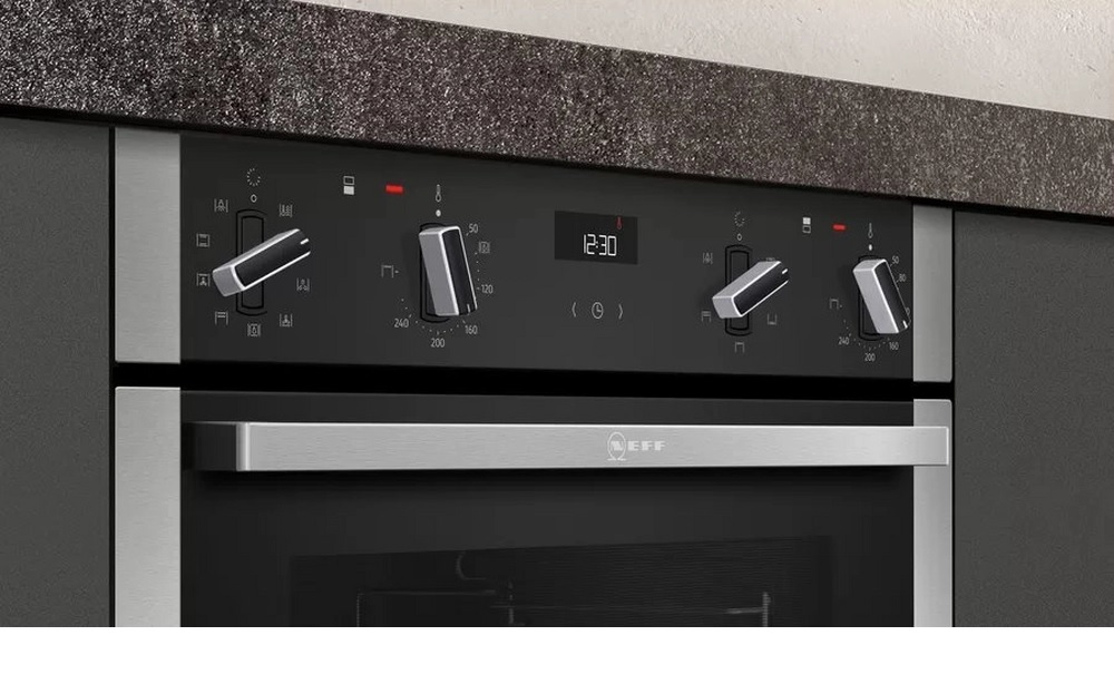 Neff J1ACE2HNOB N50 Built-Under Double Electric Oven - Image 2