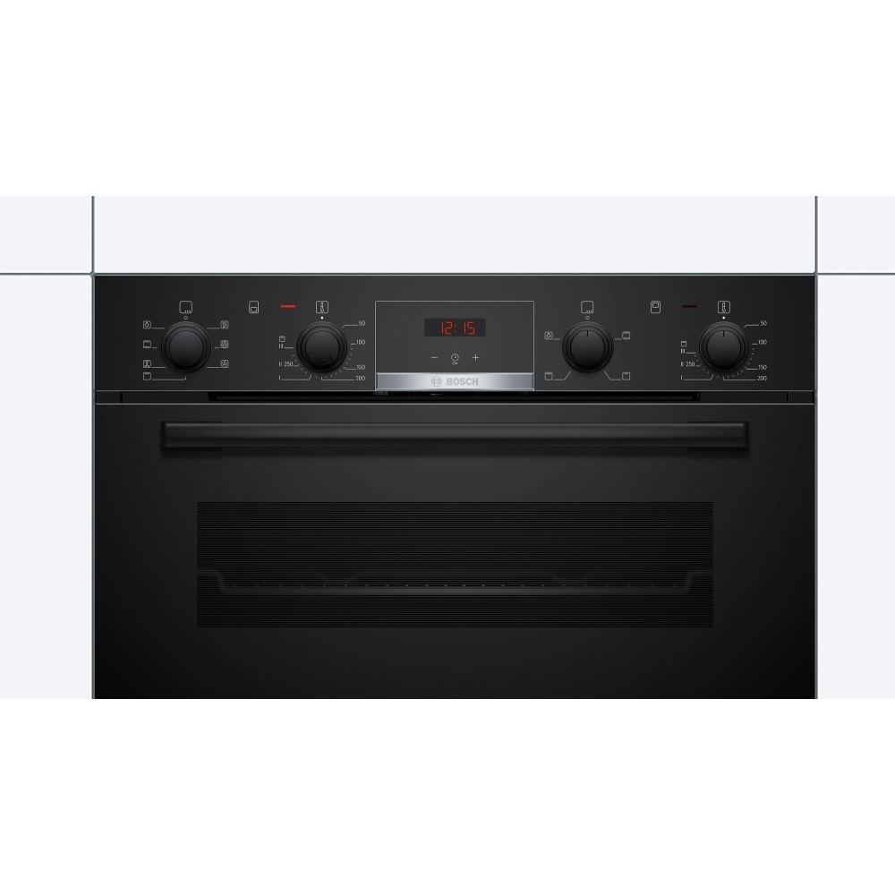 Bosch NBS533BB0B Built-Under Electric Double Oven - Black - Image 3