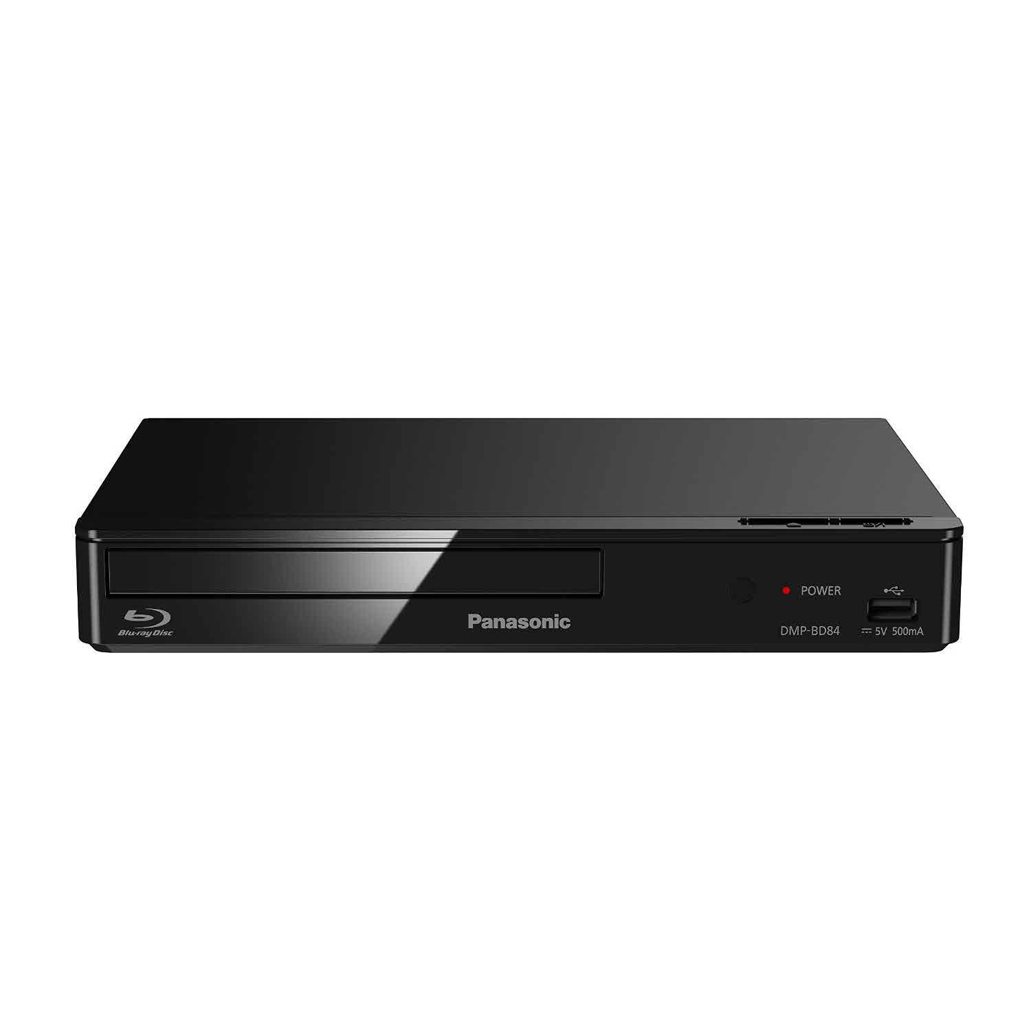 Panasonic DMPBD84EBK Blu-ray Player in black