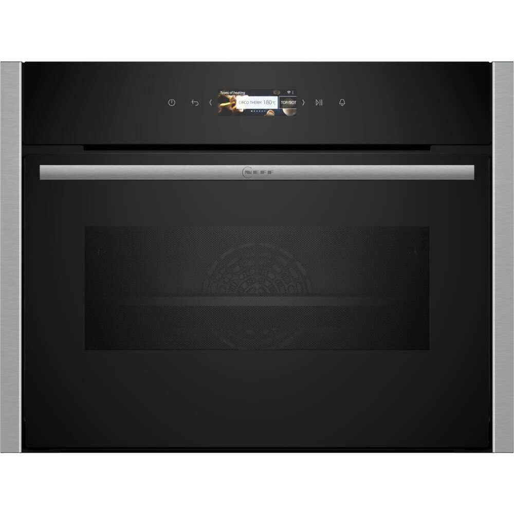 Neff C24MR21N0B N70 Compact Oven with Microwave Function - Stainless Steel - Image 1 Neff C24MR21N0B N70 Compact Oven with Microwave Function - Stainless Steel - Image 1