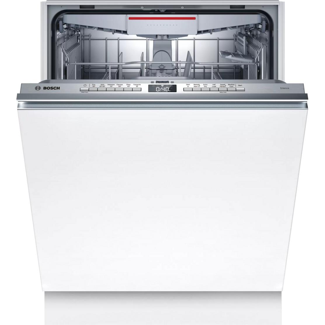 Bosch SMV6ZCX10G Built In Dishwasher with 14 Place Settings