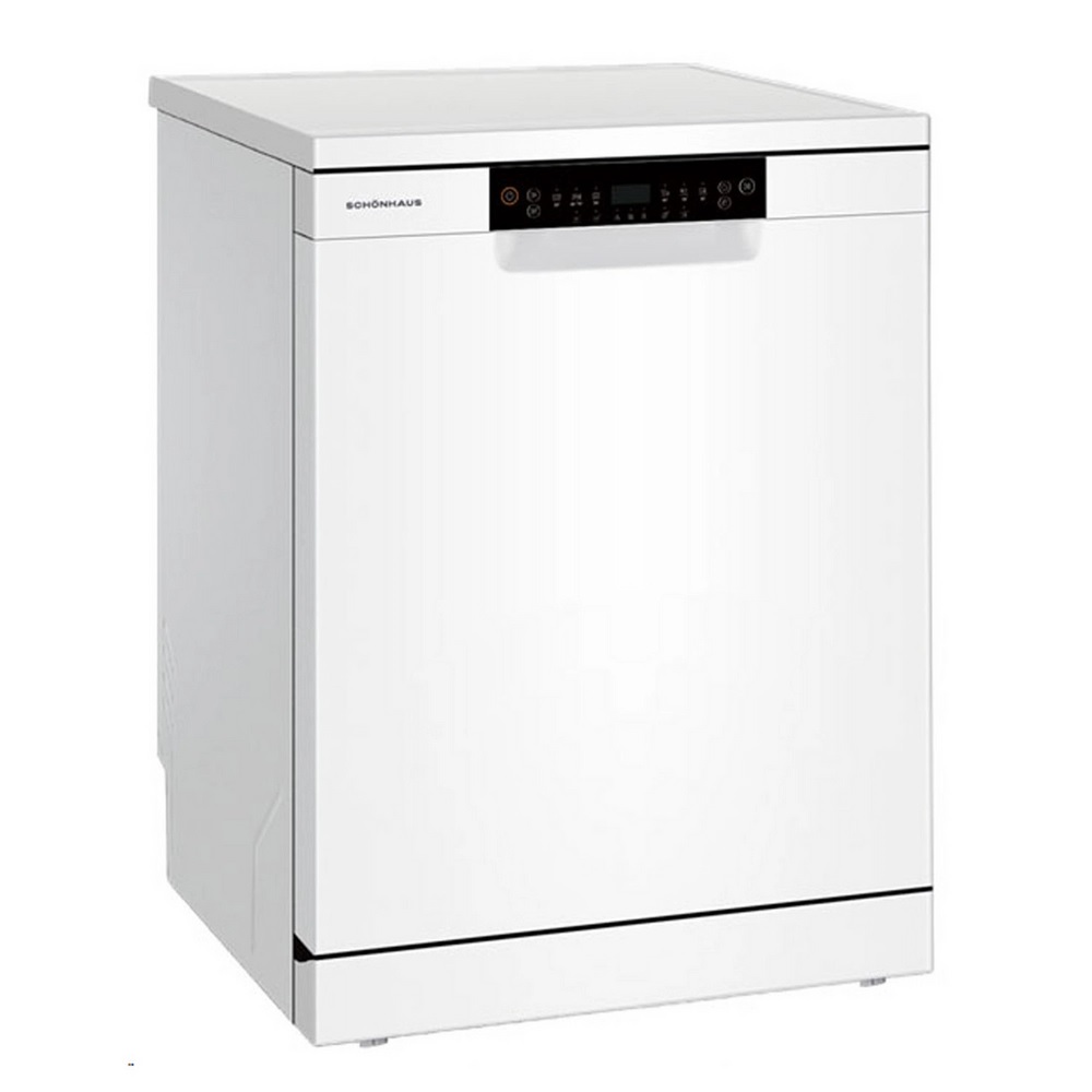 Schonhaus DWSF0115FSBW Dishwasher, 15 Place Settings, White