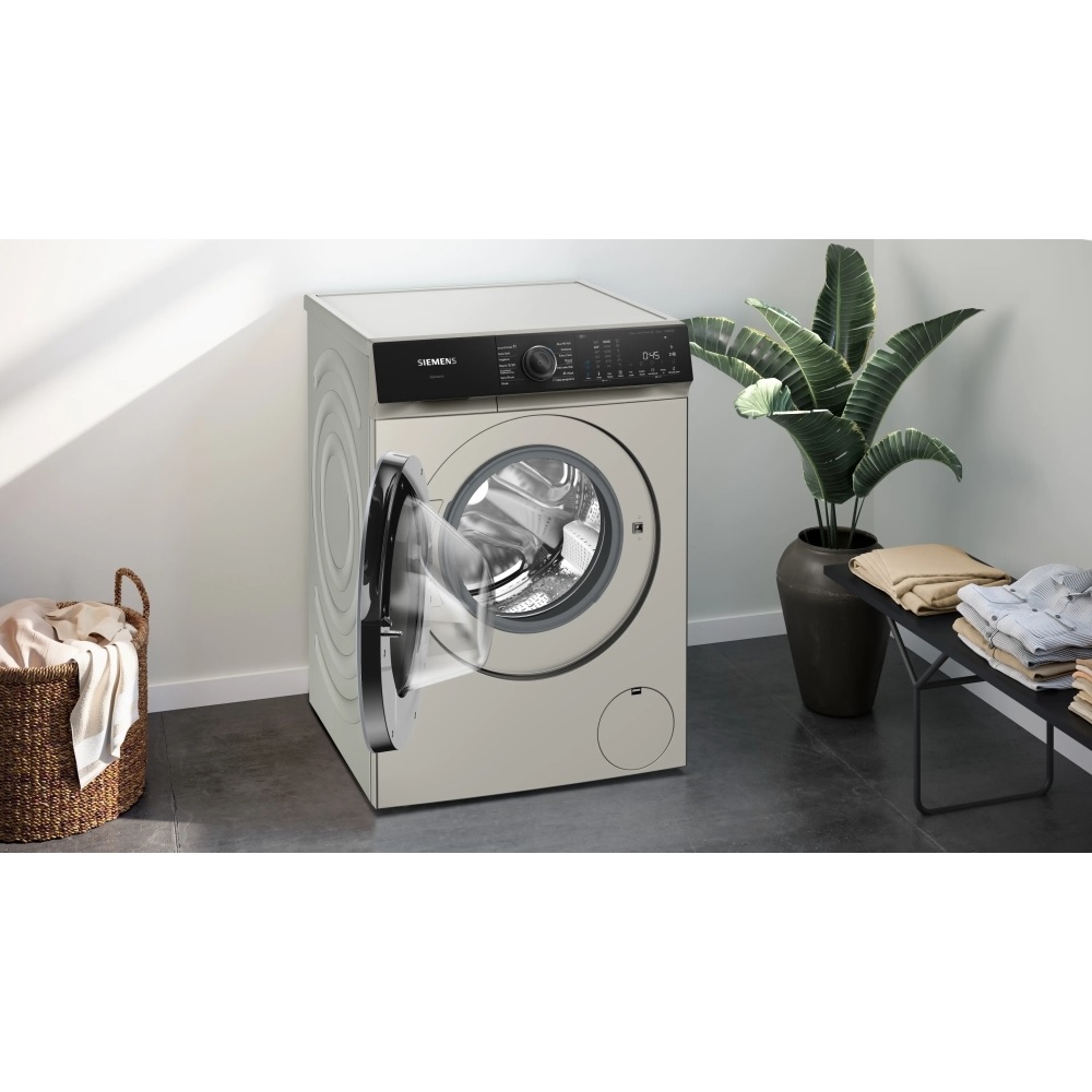 Siemens WG56H2AXGB iQ500 Washing Machine, 10kg, 1600 Spin - Silver - Image 2