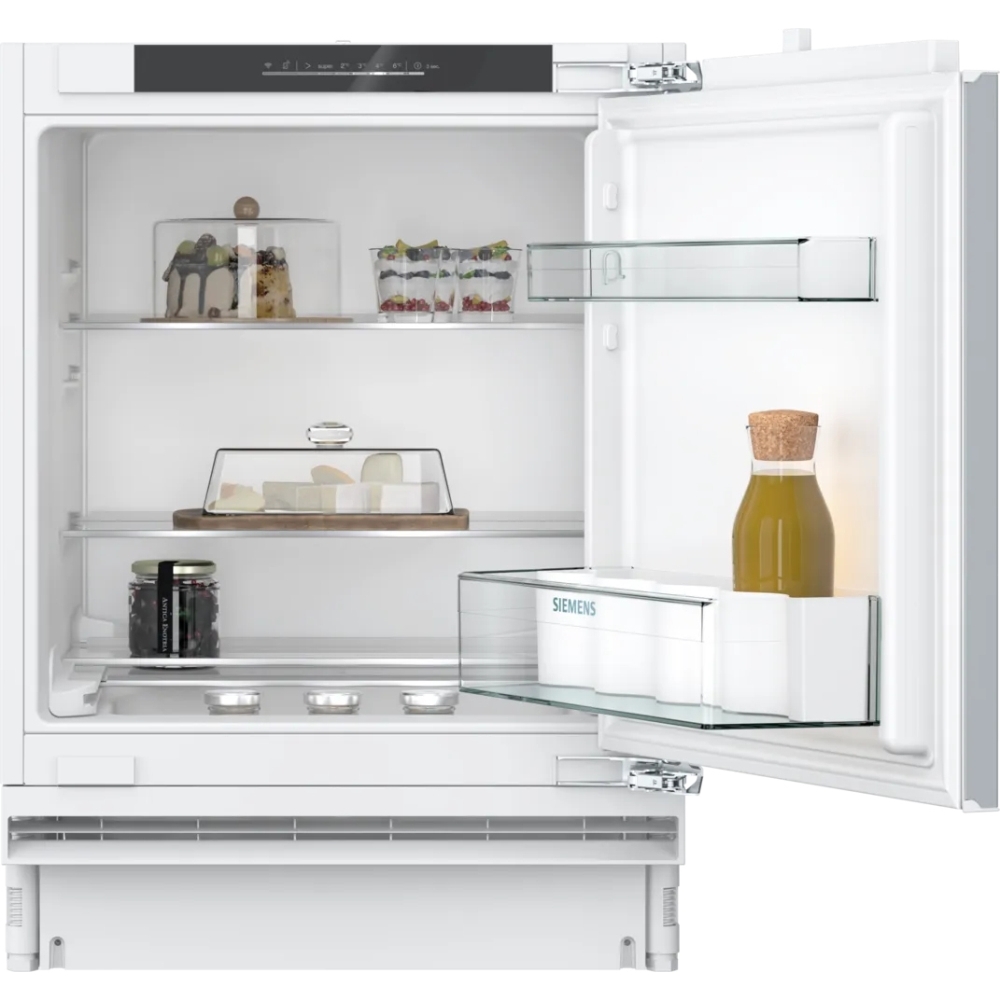 Siemens KU21RVFE0G iQ500 Built-Under Larder Fridge, Fixed Hinge, E Rated - Image 1