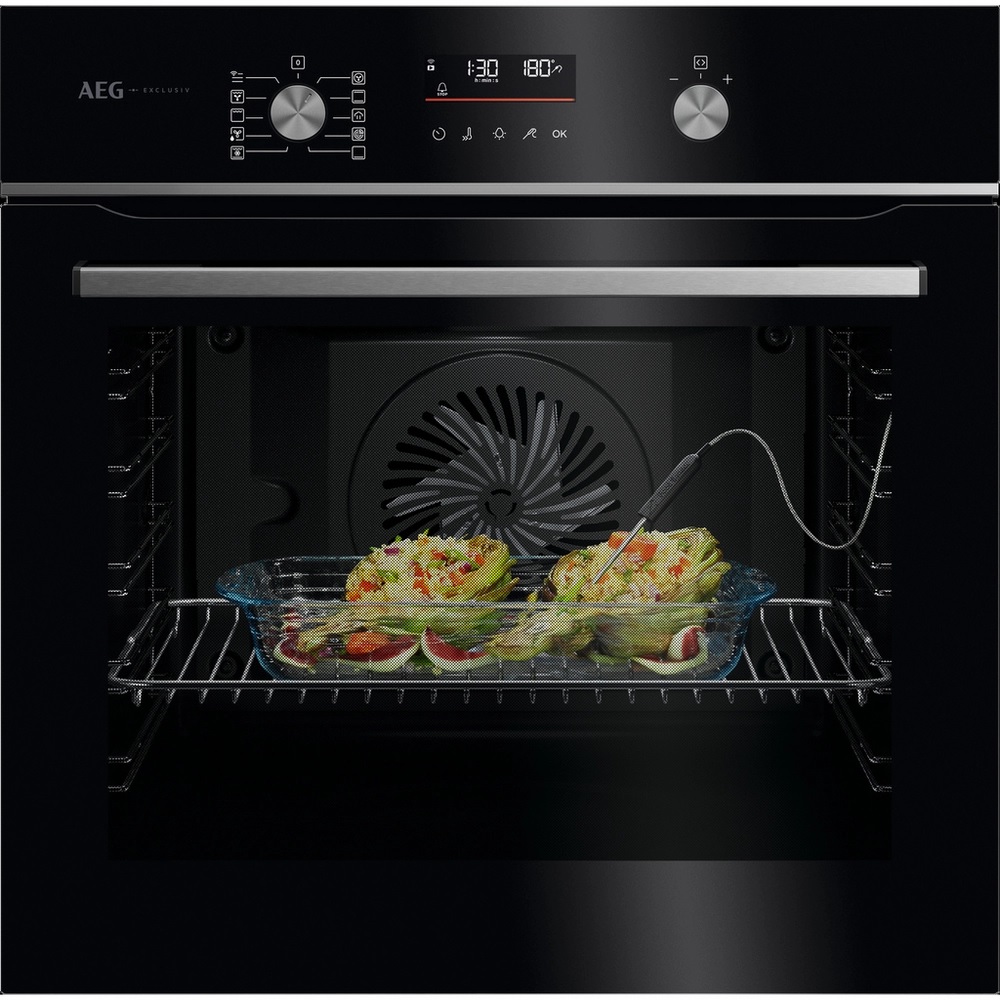 AEG GA5PB50FAB Built-In Electric Single Oven - Black - Image 1 AEG GA5PB50FAB Built-In Electric Single Oven - Black - Image 1