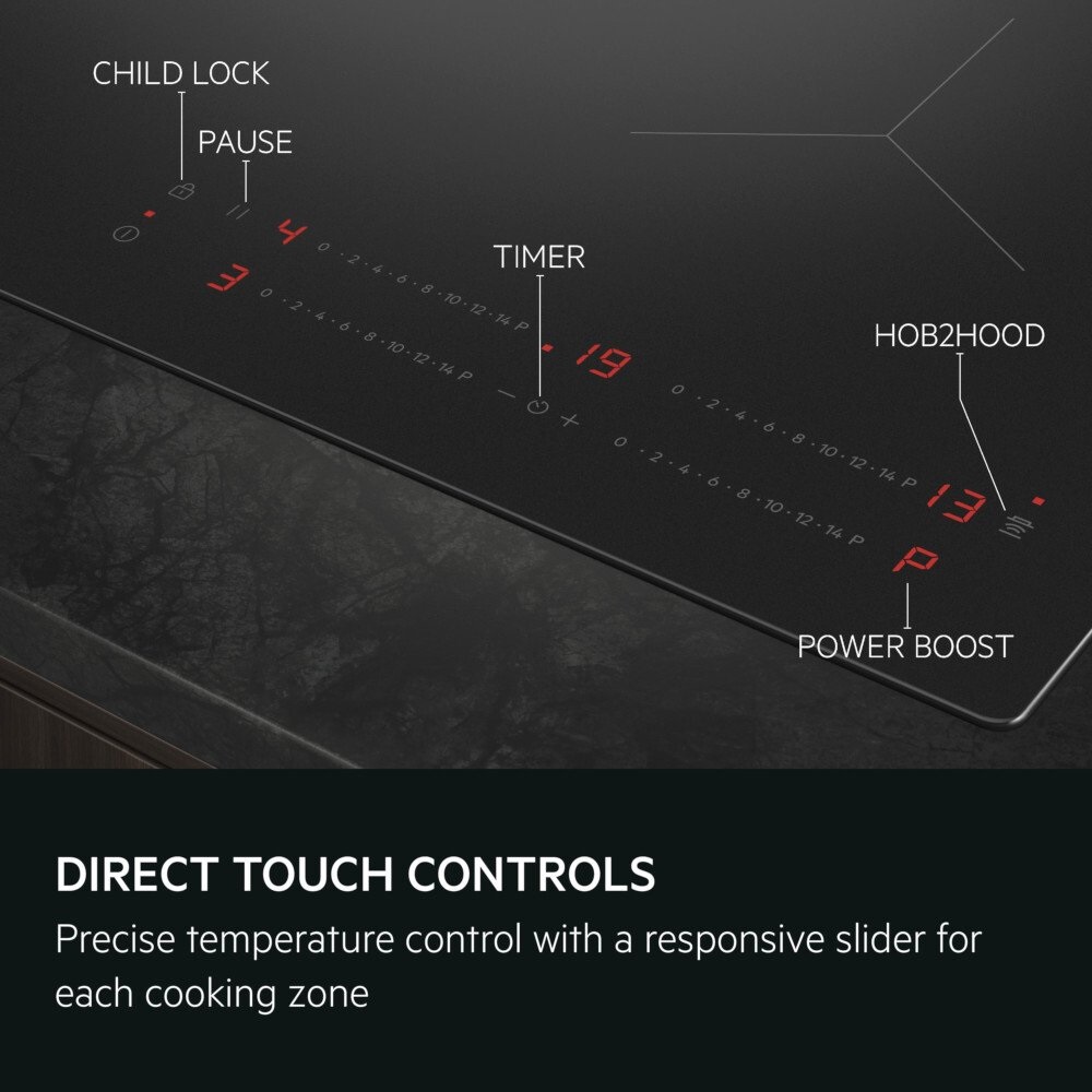 AEG TO64IA00CB 58cm Induction Hob - Black - Image 3