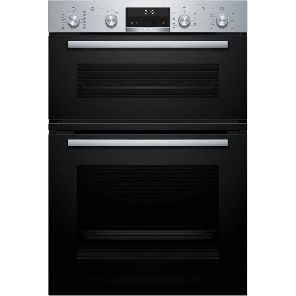 Bosch MBA578BS7B Built-In Electric Double Oven - Stainless Steel - Image 1