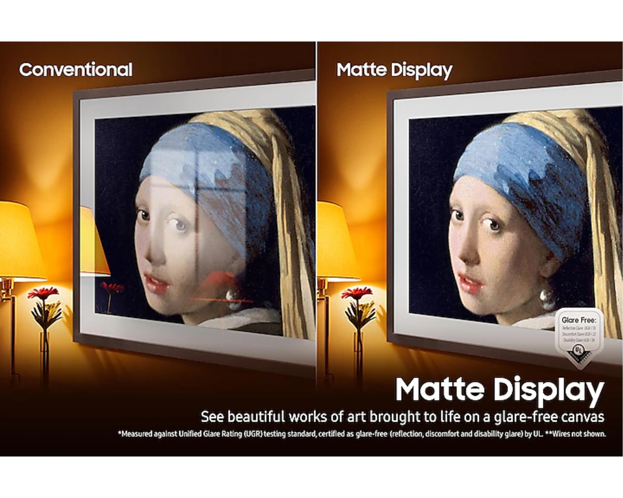 Samsung QE32LS03CBUXXU 32" The Frame Art Mode QLED Full HD HDR Smart TV - Image 3