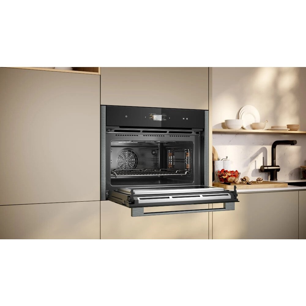 Neff C24MS71G0B N90 Compact Oven with Microwave Function - Graphite Grey - Image 3 Neff C24MS71G0B N90 Compact Oven with Microwave Function - Graphite Grey - Image 3