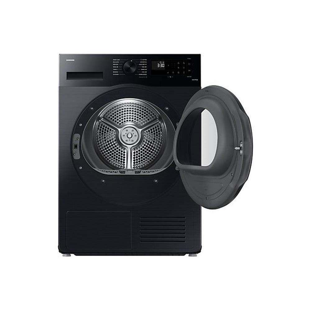 Samsung DV90CGC0A0ABEU 9kg Heat Pump Tumble Dryer in black Samsung DV90CGC0A0ABEU 9kg Heat Pump Tumble Dryer in black