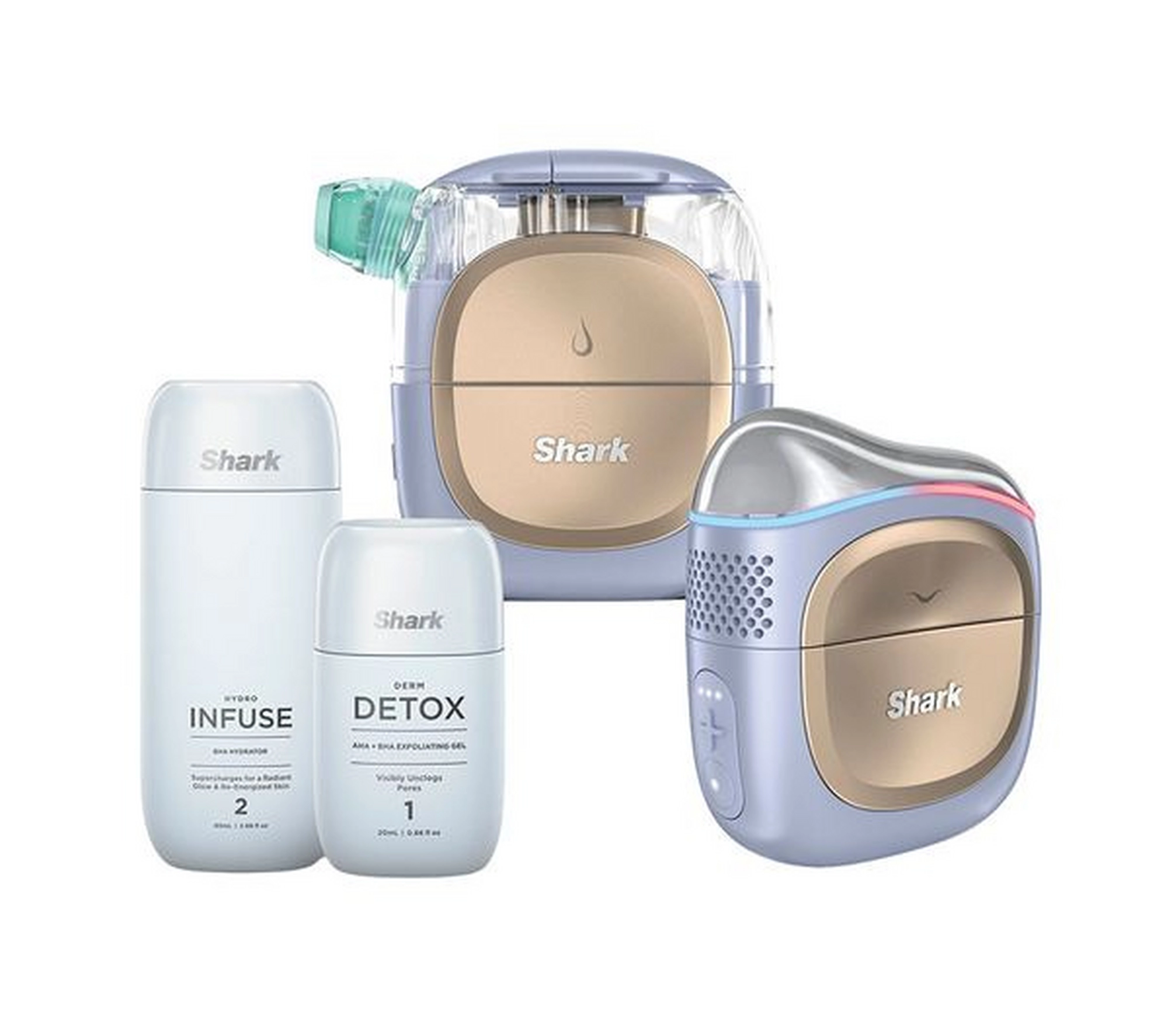 Shark XSKACS300UKPL FacialPro Glow + Depuffi Spa - Purple - Image 1 Shark XSKACS300UKPL FacialPro Glow + Depuffi Spa - Purple - Image 1