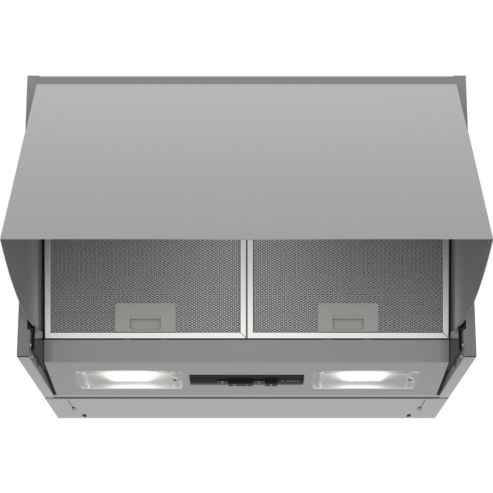 Bosch DEM66AC00B Series 2 Integrated Cooker Hood, Silver, B Rated Bosch DEM66AC00B Series 2 Integrated Cooker Hood, Silver, B Rated