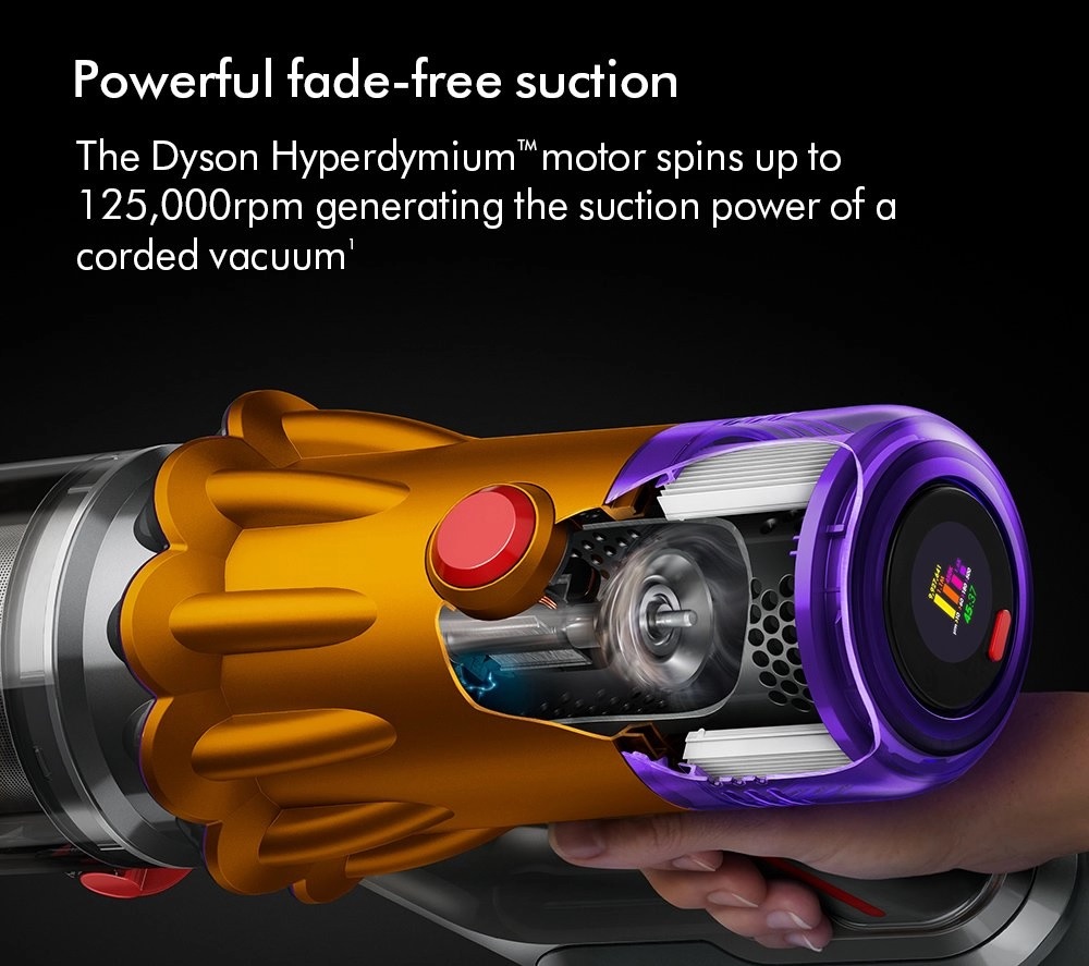 Dyson V12-2023 Detect Slim Absolute Cordless Stick Vacuum, 60 Minutes run time – Nickle - Image 6