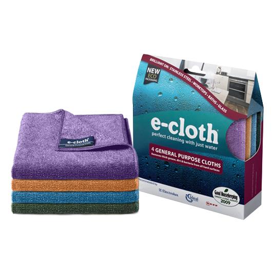 E-Cloth 21958 Pack of 4 General Purpose Cloths E-Cloth 21958 Pack of 4 General Purpose Cloths