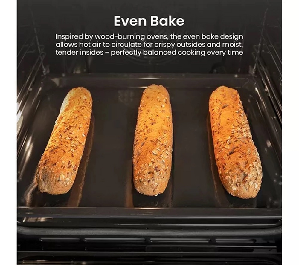 Hisense BI622ABPGUK Built In Electric Single Steam, Plug & Play Oven - Jet Black - Image 6