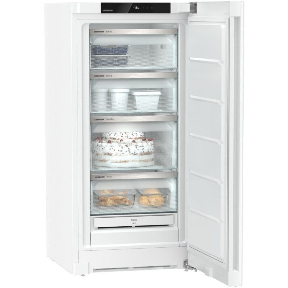 Liebherr FNe4204 No Frost Tall Freezer, White, E Rated - Image 2