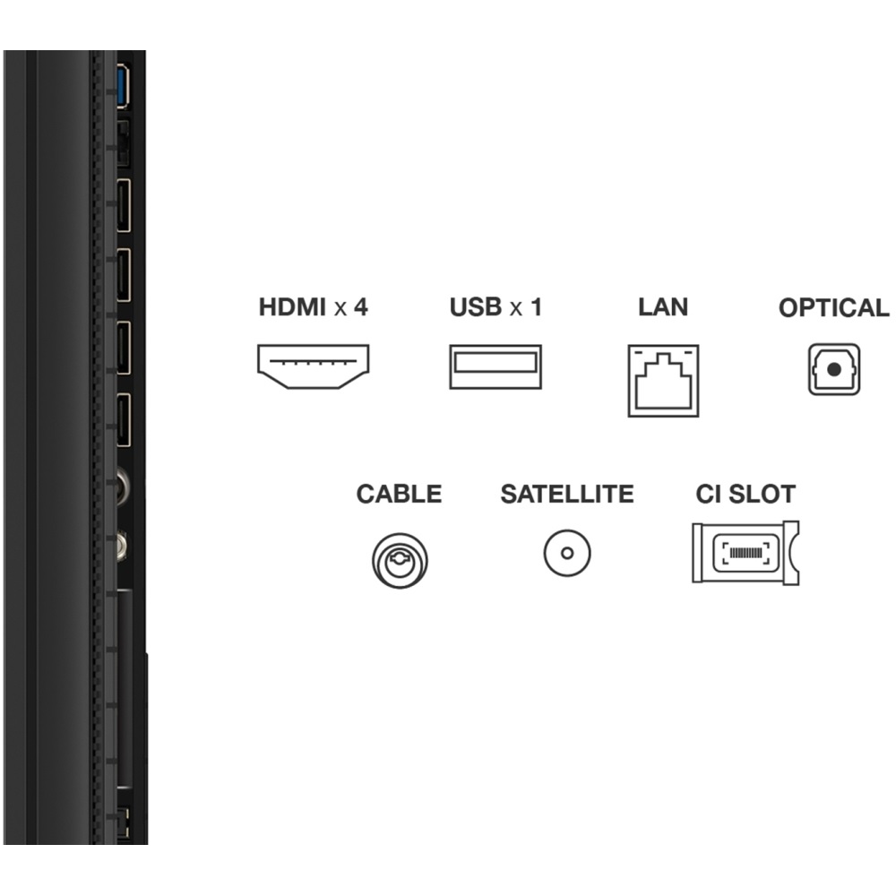 TCL 55T8C-UK 55" QLED Smart Television, 4K Ultra HD - Image 5 TCL 55T8C-UK 55" QLED Smart Television, 4K Ultra HD - Image 5