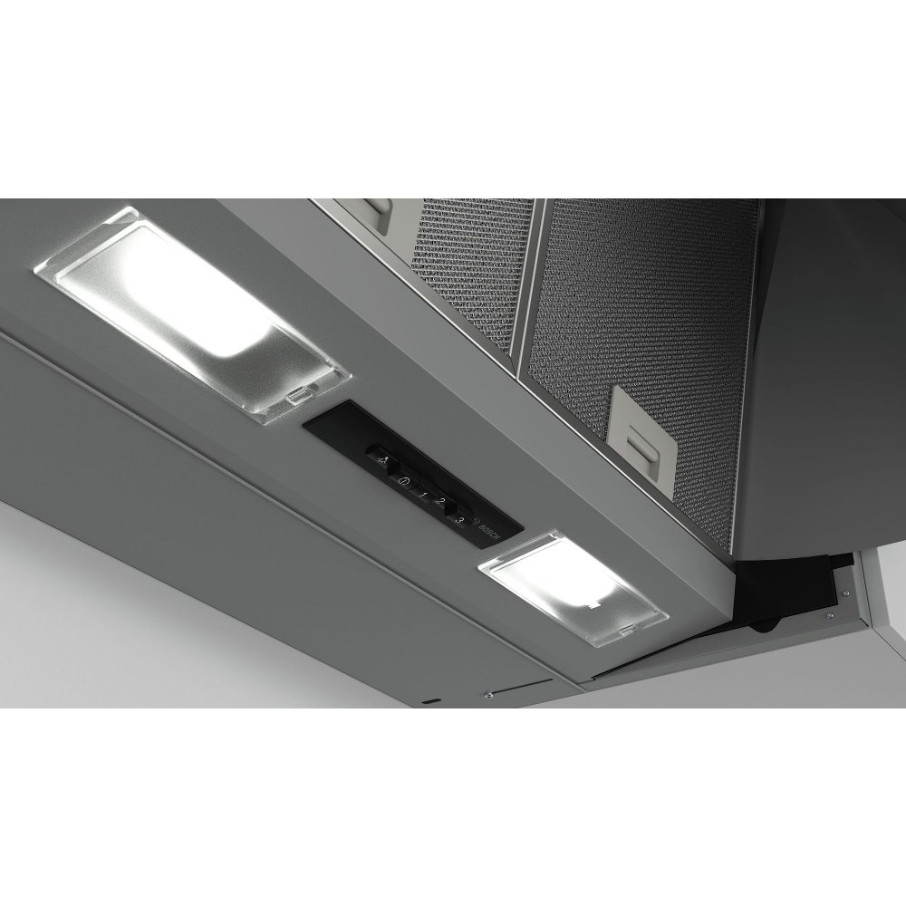 Bosch DEM66AC00B Series 2 Integrated Cooker Hood, Silver, B Rated - Image 2