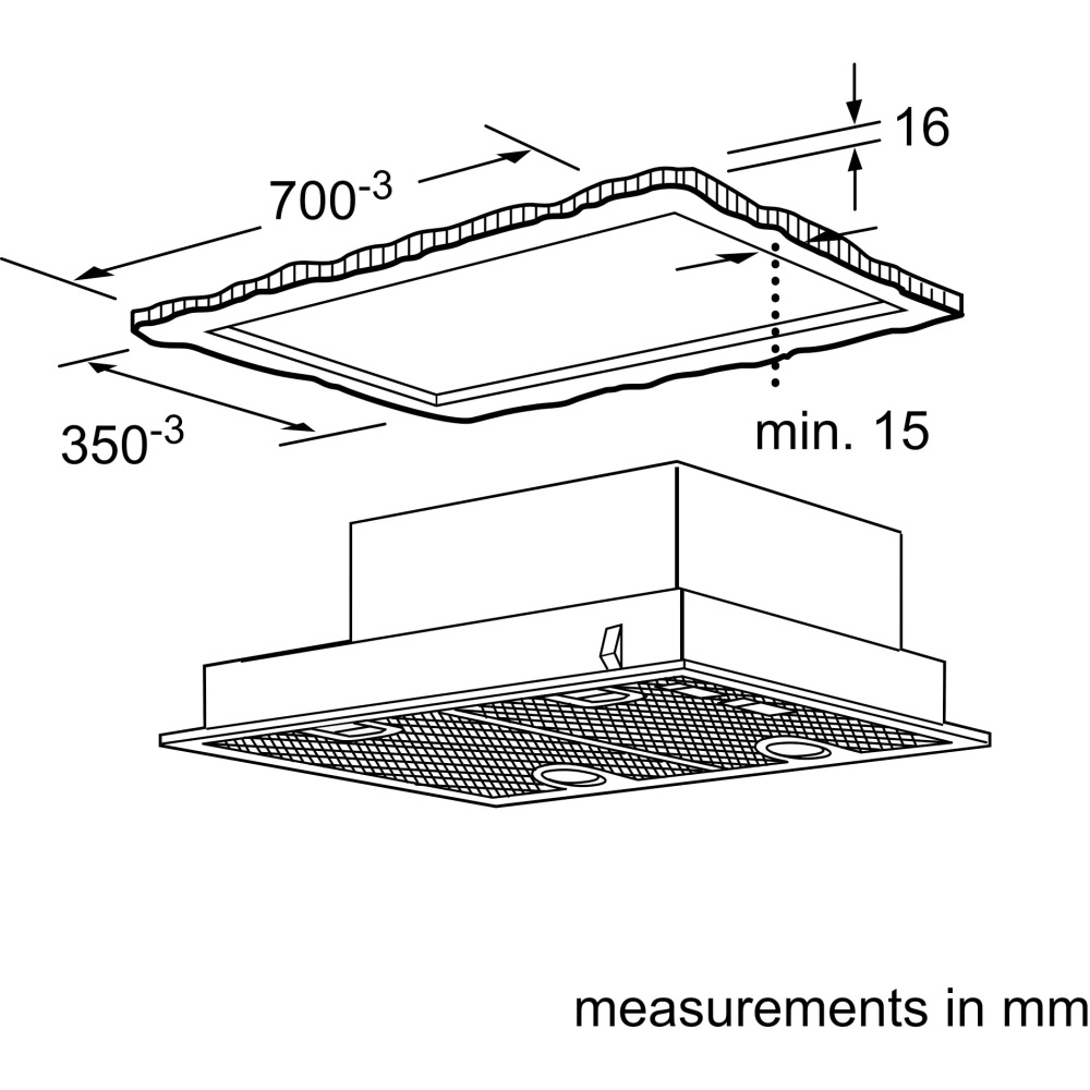 Neff D5855X2GB-N30 Canopy Cooker Hood – Silver - Image 3