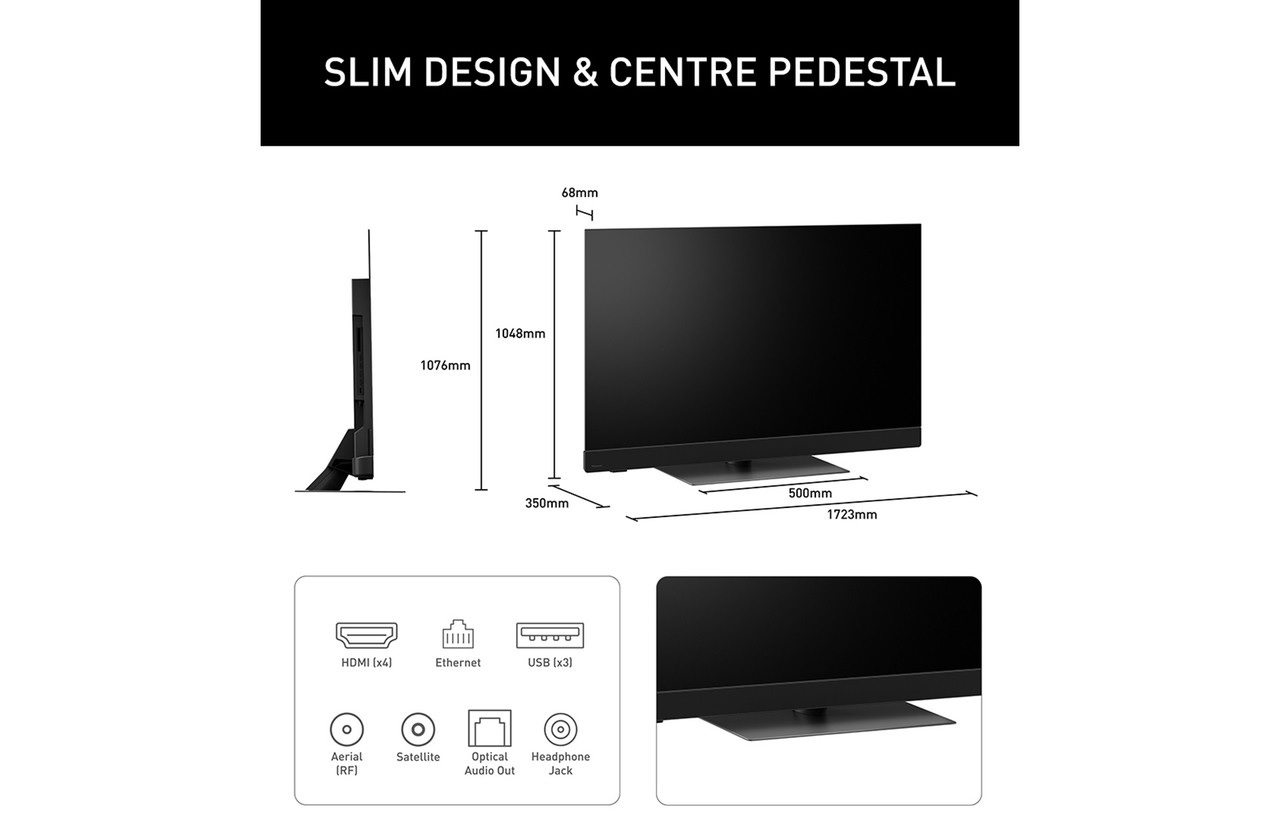 Panasonic TV-77Z90BEB 77” OLED HDR 4K Ultra HD Smart Fire TV - Image 5