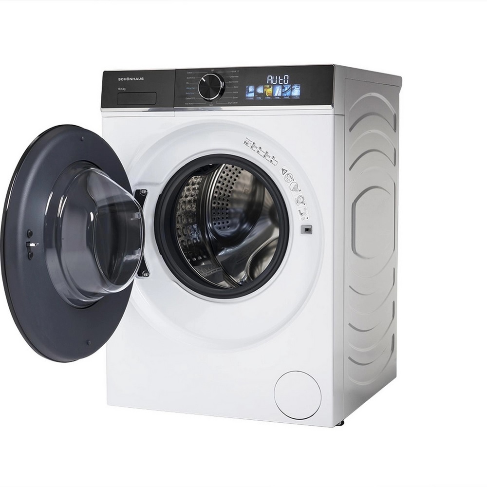 Schonhaus WDSF0110614AW 10kg/6kg 1400 Spin Washer Dryer, white - Image 2