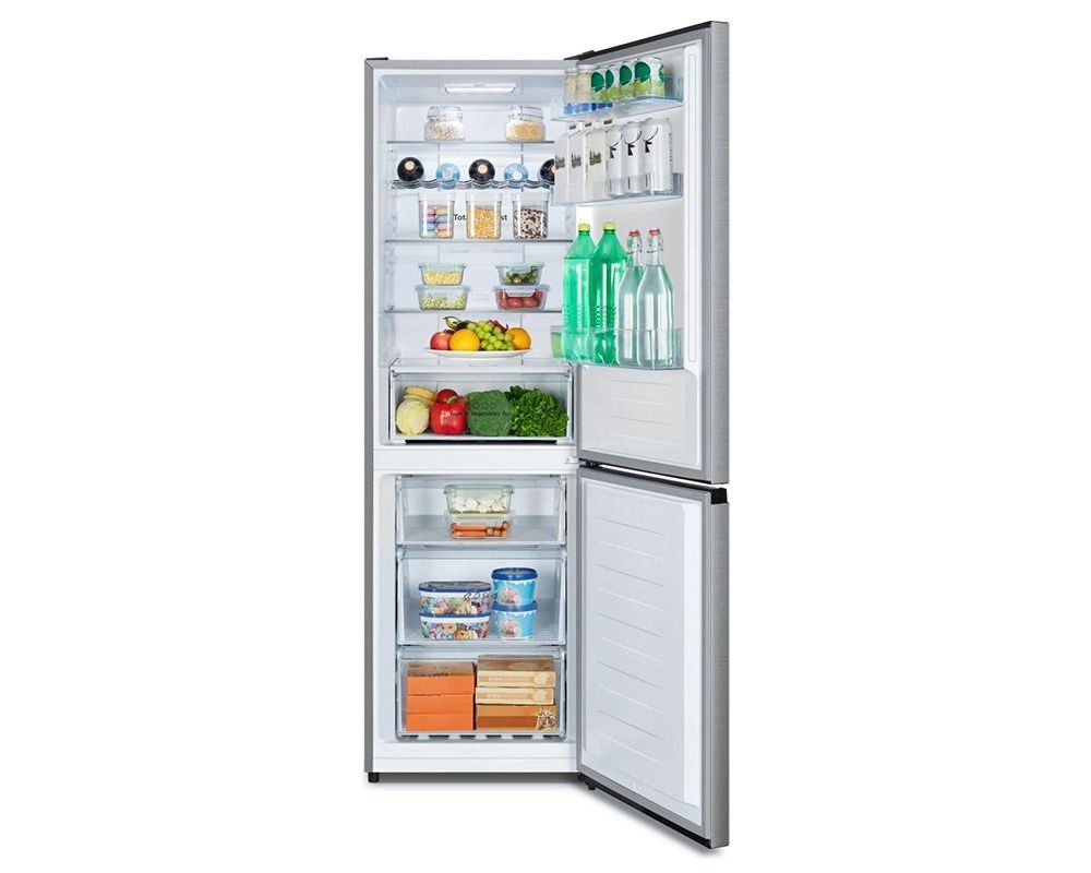 Hisense RB395N4BCE 60/40 No Frost, Fridge Freezer - Stainless Steel Inox - Image 2