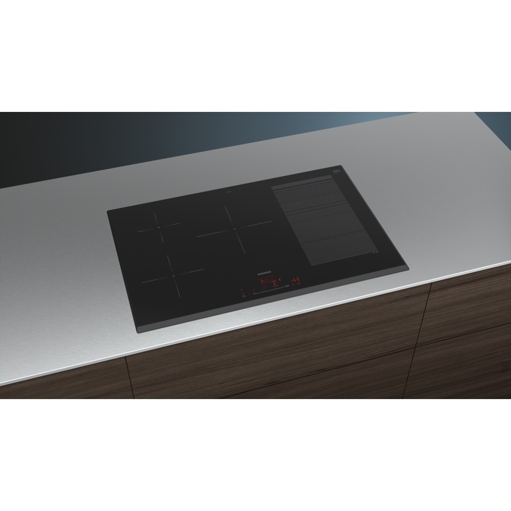 Siemens EX851HVC1E iQ700 80cm Induction Hob - Black - Image 2