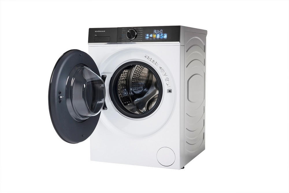 Schonhaus WMSF011014AW Washing Machine, 10kg, 1400 Spin, White - Image 2