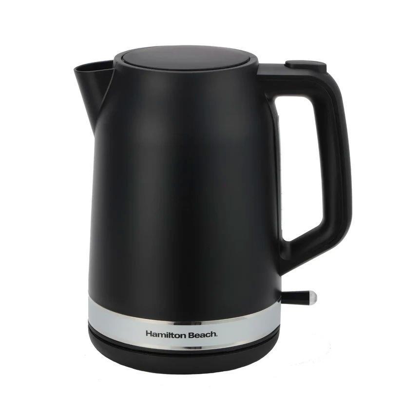 Hamilton Beach HBK3045MB Ella 1.7 Litre Kettle in matte black Hamilton Beach HBK3045MB Ella 1.7 Litre Kettle in matte black