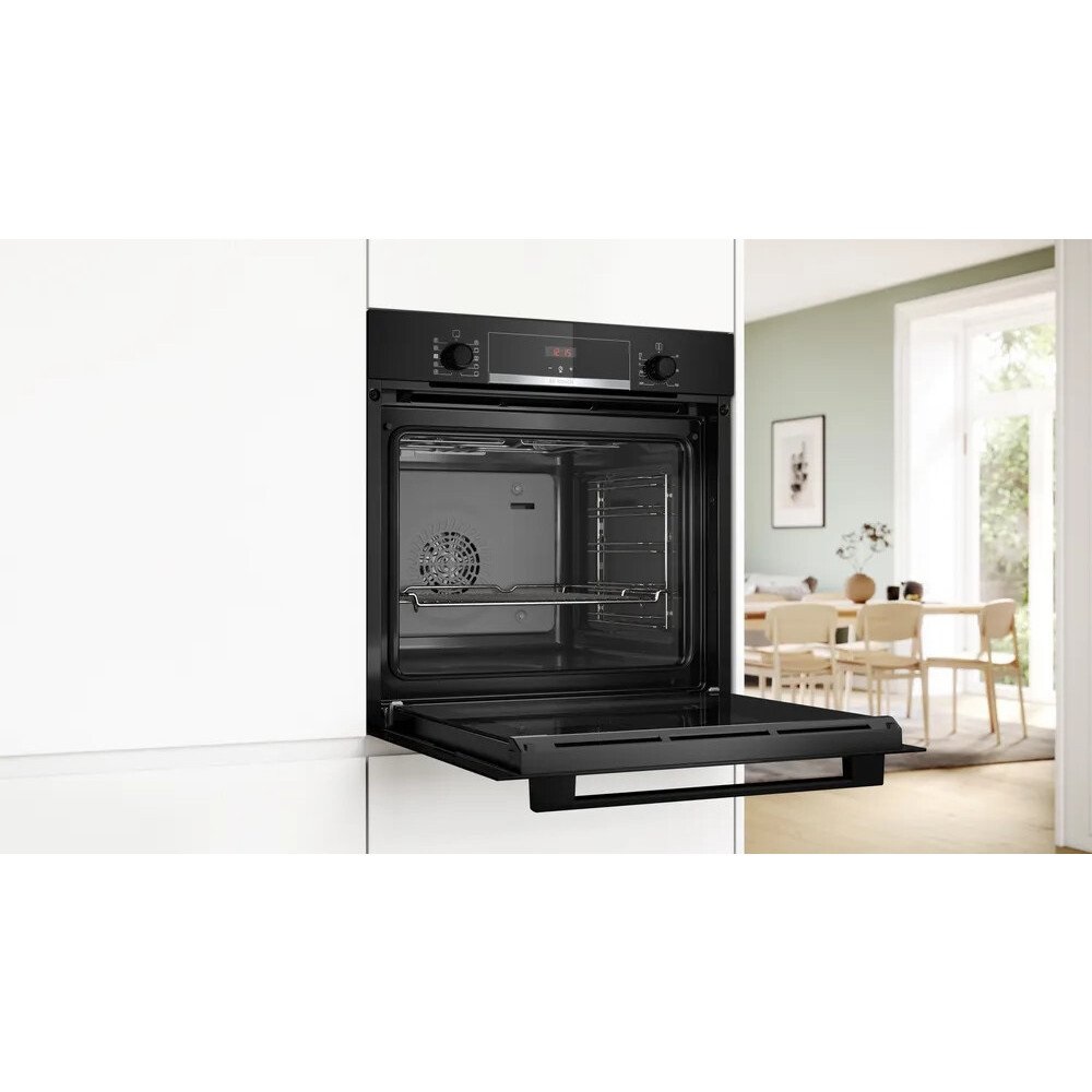 Bosch HQA534BB3B Series 4 Built-In Electric Single Oven – Black - Image 3 Bosch HQA534BB3B Series 4 Built-In Electric Single Oven – Black - Image 3