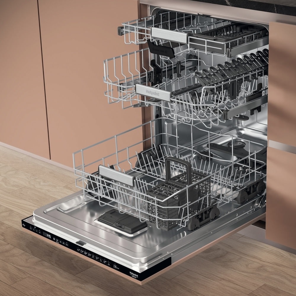 Hotpoint H8IHP42LUK Fully Integrated Dishwasher, 14 Place Setting - Image 3